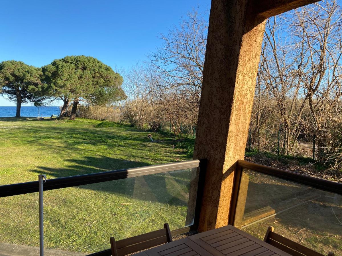 Residence Santa Lucia, Studio Avec Piscine , Vue Mer Et Pied Dans L'Eau , Moriani-Plage Экстерьер фото